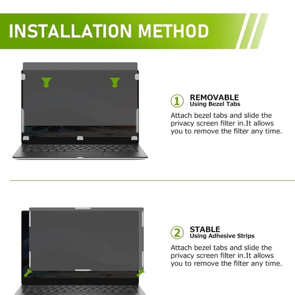 Privacy Filter for 14" Laptop/Desktop/ MacBook Pro 14. (NWT) - Picture 2 of 6